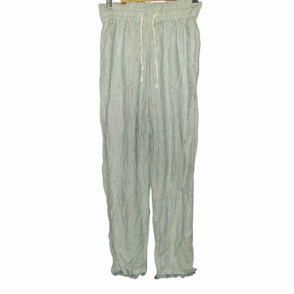 aerie stripe coton pants